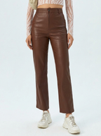 Noctra Faux Leather Pants