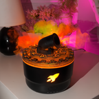 Creative Humidifier for Home Use – Powerful Mist Output with Unique Decorative Design for Bedroom and Living Room