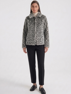 Leopard Print Aria Coat