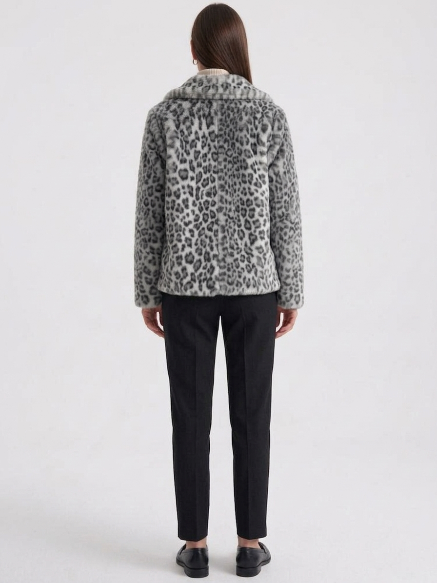 Leopard Print Aria Coat