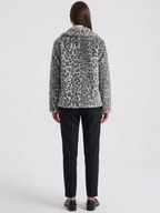 Leopard Print Aria Coat