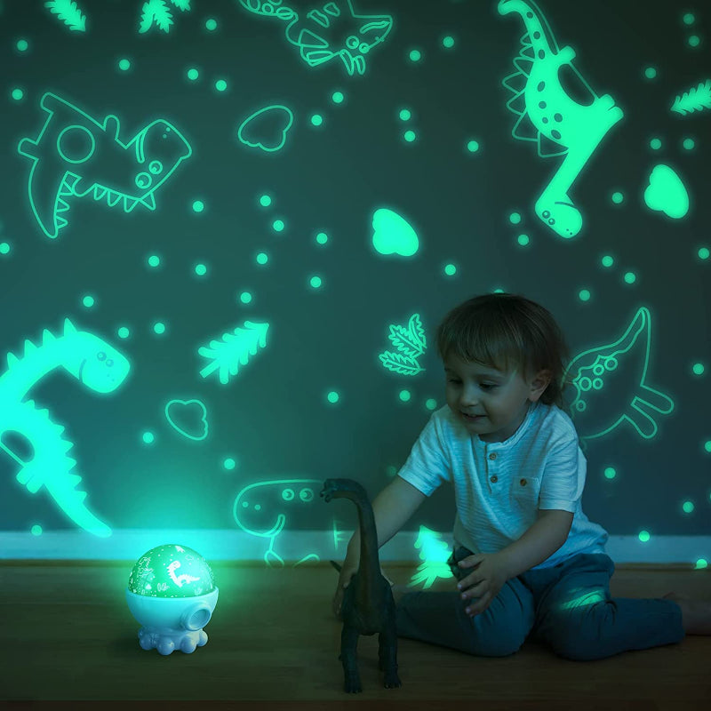 LED Night Light Projector with Ocean & Star Effects – Relaxing Bedroom Projector with Music Feature for Kids and Adults