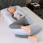 Maternity Support Pillow for Pregnancy Comfort – Full Body Cushion for Sleeping, Relaxation and Daily Support