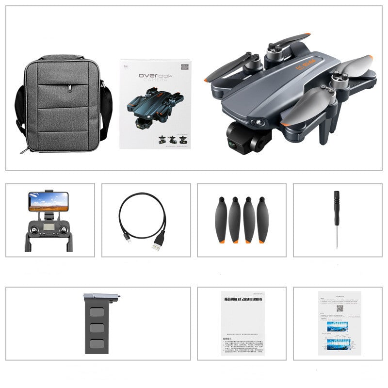 Camera Drone Quadcopter Foldable with GPS Remote Controller and Carrying Case Fpv Kit - Image 7