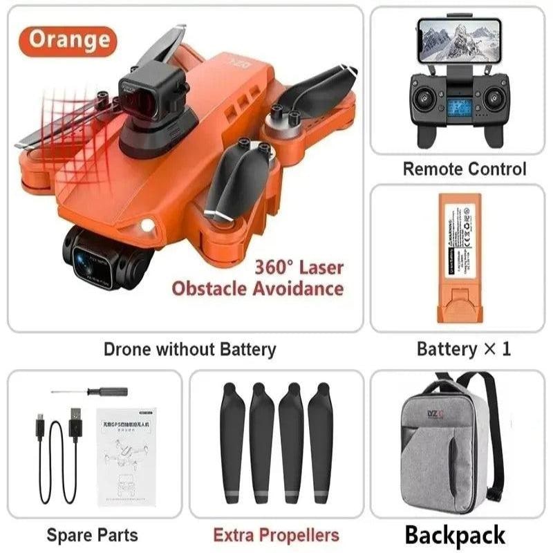 Camera Drone Quadcopter with 3-Axis Gimbal GPS and 8K Video Stabilization Fpv Kit - Image 13
