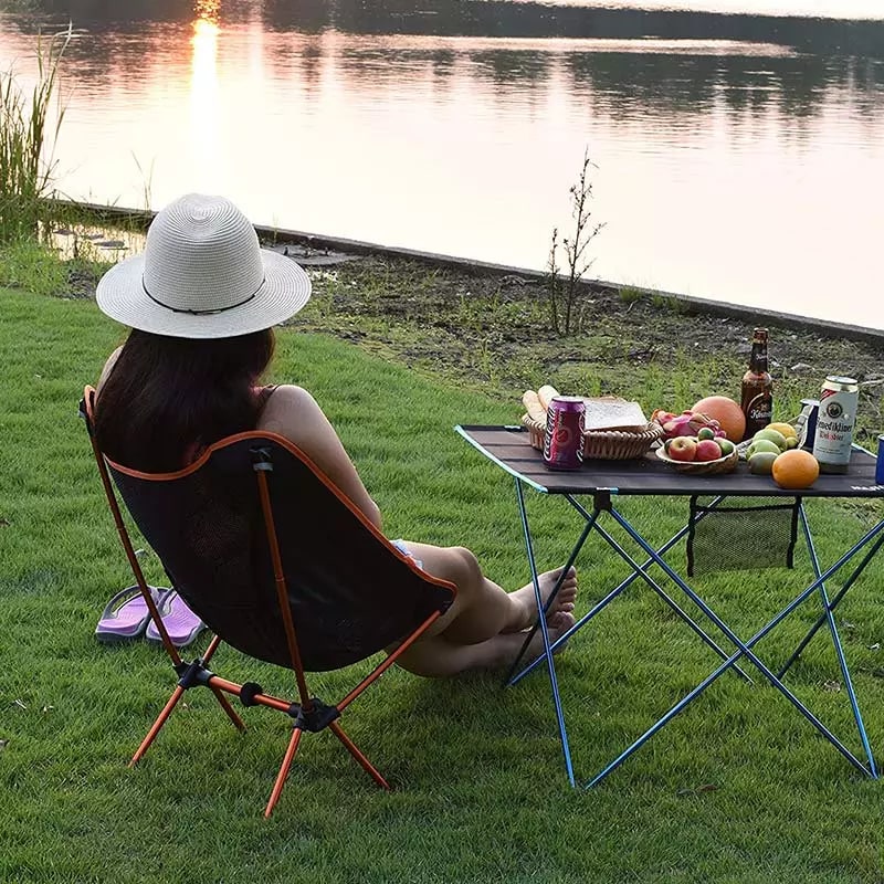 Camping Chair Ultralight Folding Outdoor with Breathable Mesh and Carrying Bag - Image 15