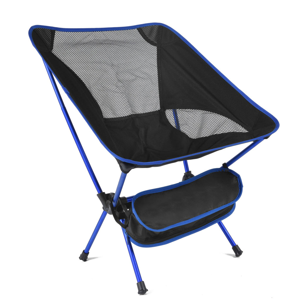 Camping Chair Ultralight Folding Outdoor with Breathable Mesh and Carrying Bag - Image 2