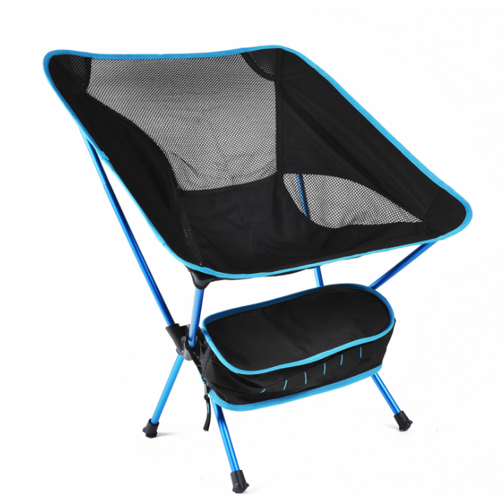 Camping Chair Ultralight Folding Outdoor with Breathable Mesh and Carrying Bag - Image 3
