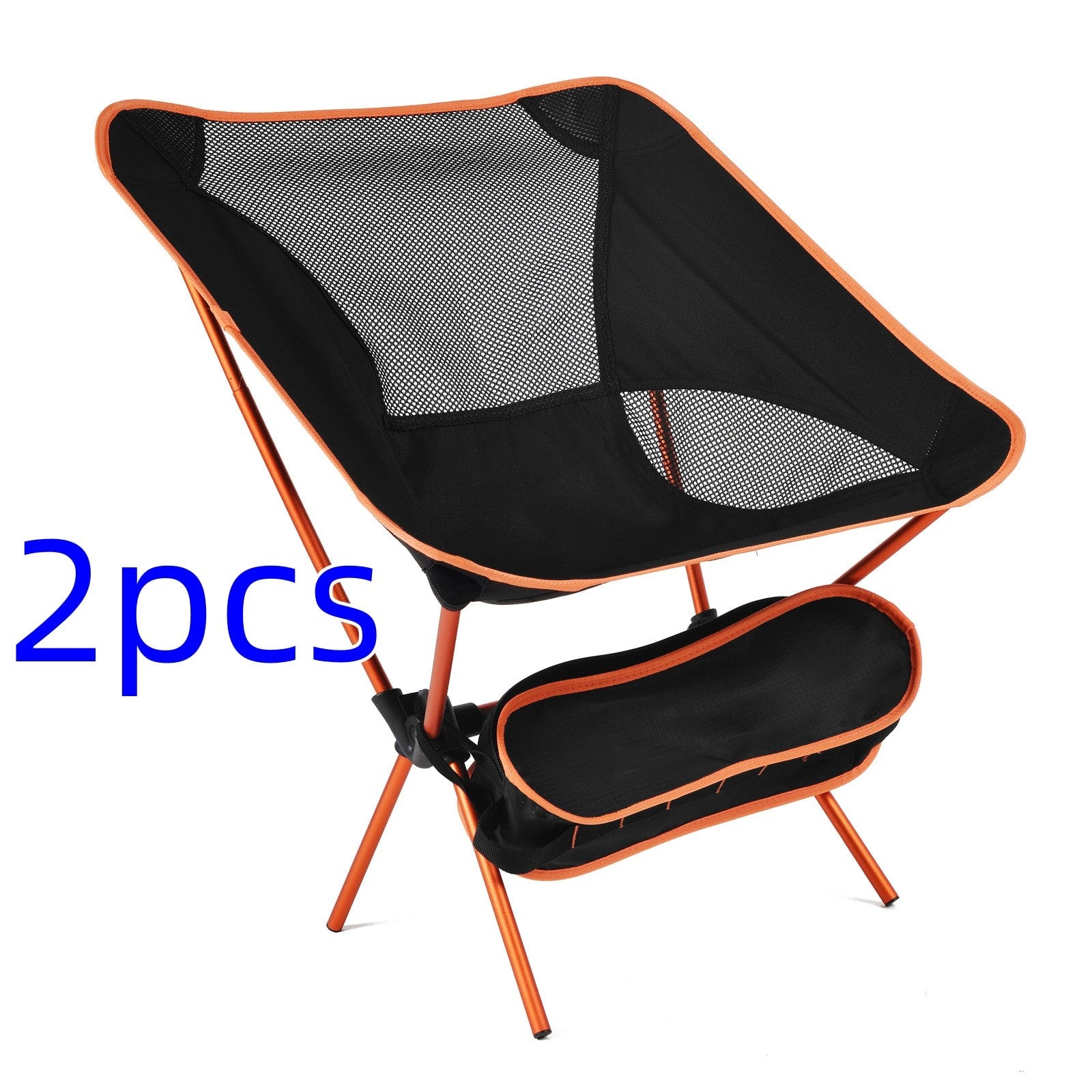 Camping Chair Ultralight Folding Outdoor with Breathable Mesh and Carrying Bag - Image 6