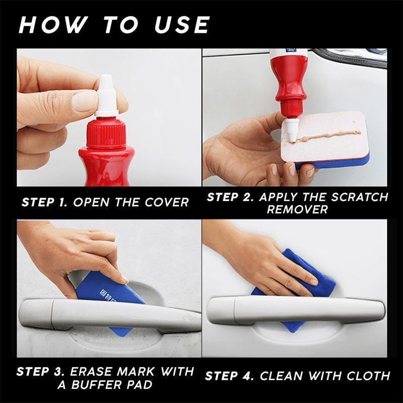 Car Paint Scratch Repair and Auto Remover Compound with Squeeze Bottle Dispenser - Image 5