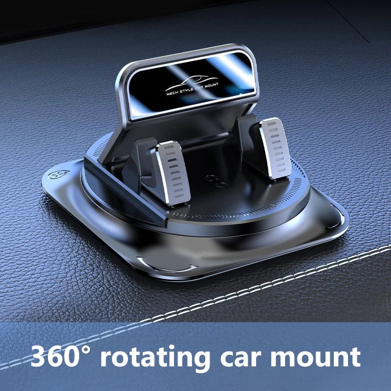 Car Phone Holder with 360 Degree Rotation Dashboard Mount Anti Slip Gel Suction Cup Universal Fit - Image 7