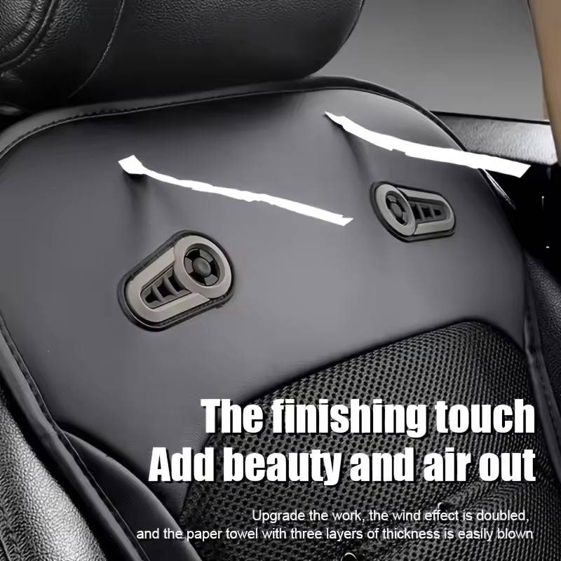 Car Seat Cushion Cooling Ventilated Breathable Mesh Slip Cover - Image 4