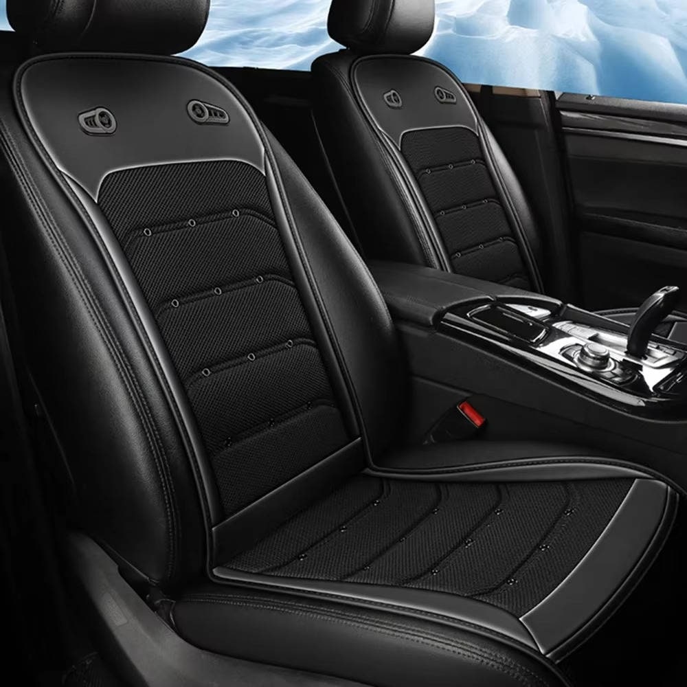 Car Seat Cushion Cooling Ventilated Breathable Mesh Slip Cover - Image 5