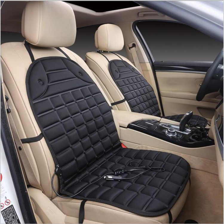 Car Seat Heated Cushion with Ergonomic Quilted Design and 12v Adapter Outdoor Patio - Image 17