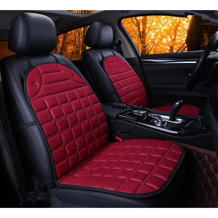 Car Seat Heated Cushion with Ergonomic Quilted Design and 12v Adapter Outdoor Patio - Image 6