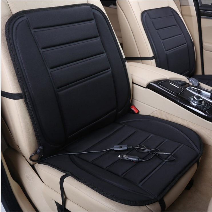 Car Seat Heated Cushion with Ergonomic Quilted Design and 12v Adapter Outdoor Patio - Image 7