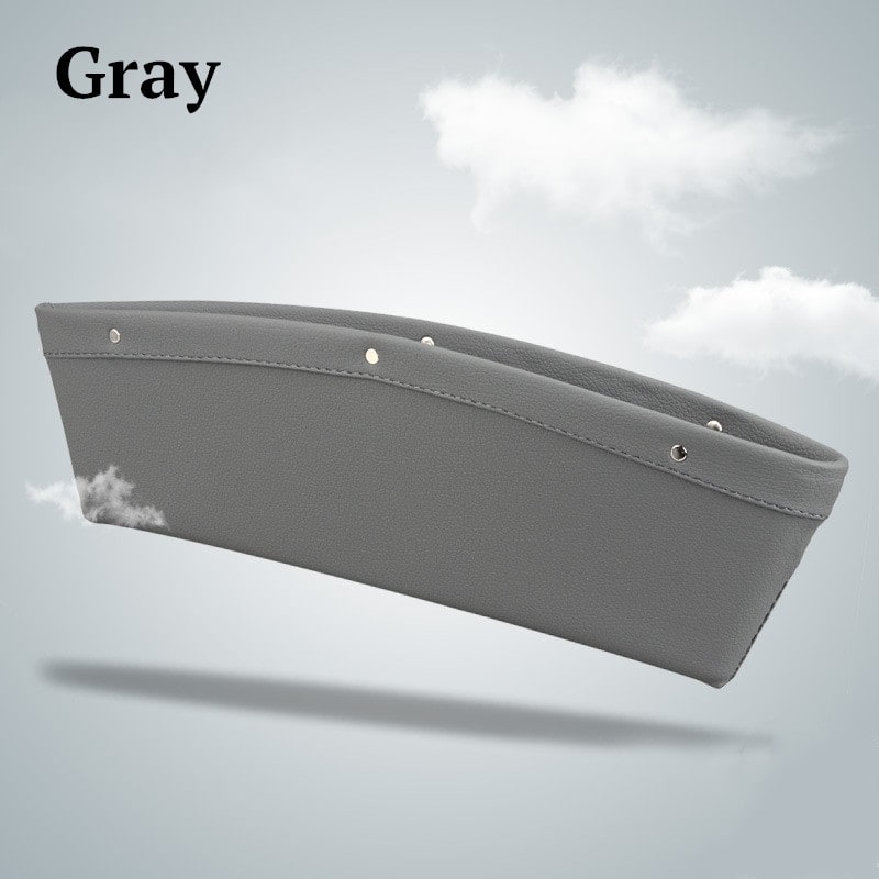 Car Trunk and Seat Gap Organizer with Center Console Storage and Faux Leather Construction - Image 5