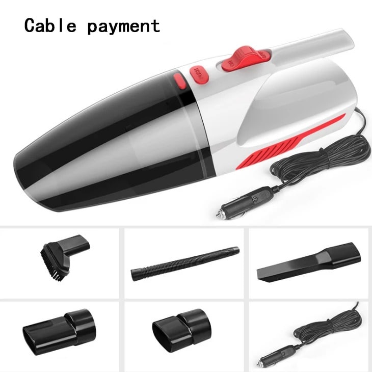 Car Vacuum Cleaner Wet Dry Hepa Handheld with Attachments and Extension Hose Steam - Image 10