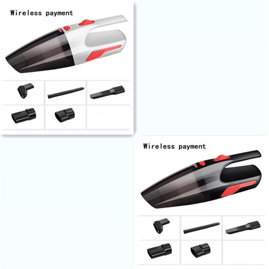 Car Vacuum Cleaner Wet Dry Hepa Handheld with Attachments and Extension Hose Steam - Image 5