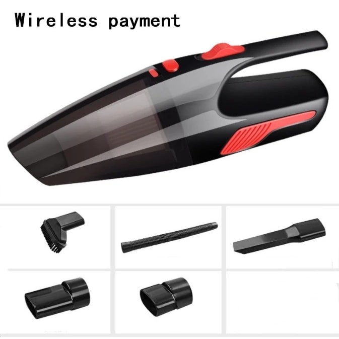 Car Vacuum Cleaner Wet Dry Hepa Handheld with Attachments and Extension Hose Steam - Image 6