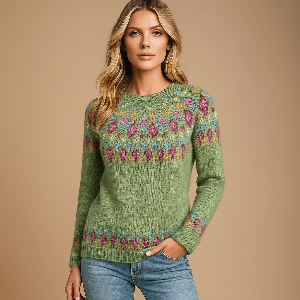 Carlotta - Cozy Winter Knit Sweater - Perfect Blend of Comfort and Style