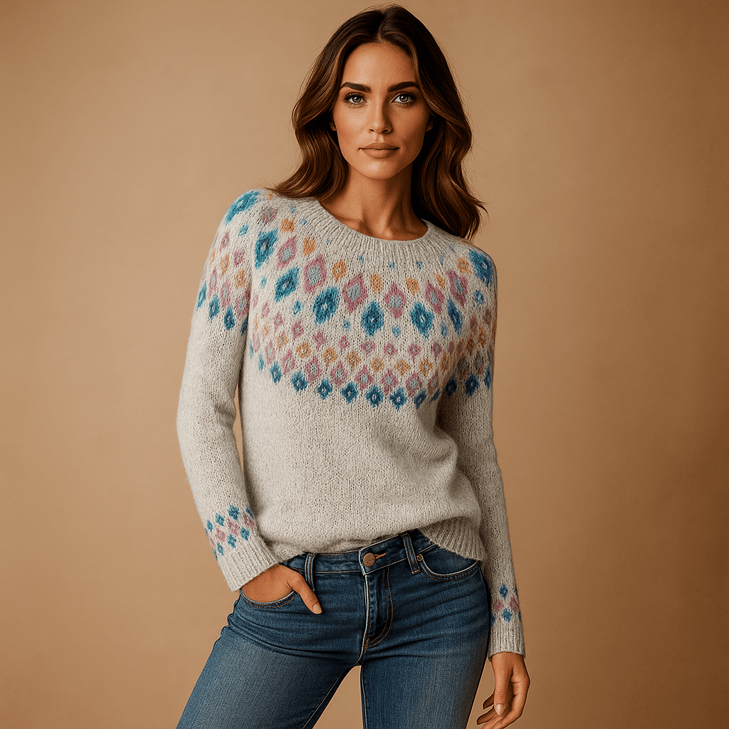 Carlotta - Cozy Winter Knit Sweater - Perfect Blend of Comfort and Style