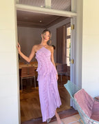 Maeve Orielle. – Women’s Ruffled Halter Maxi Dress for Formal Events