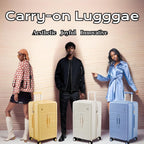 Spacious Hard Shell Suitcase with 8 Spinner Wheels – Smooth-Gliding Travel Luggage for Holidays and Business Trips