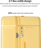 Spacious Hard Shell Suitcase with 8 Spinner Wheels – Smooth-Gliding Travel Luggage for Holidays and Business Trips