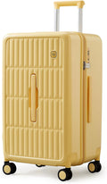 Spacious Hard Shell Suitcase with 8 Spinner Wheels – Smooth-Gliding Travel Luggage for Holidays and Business Trips