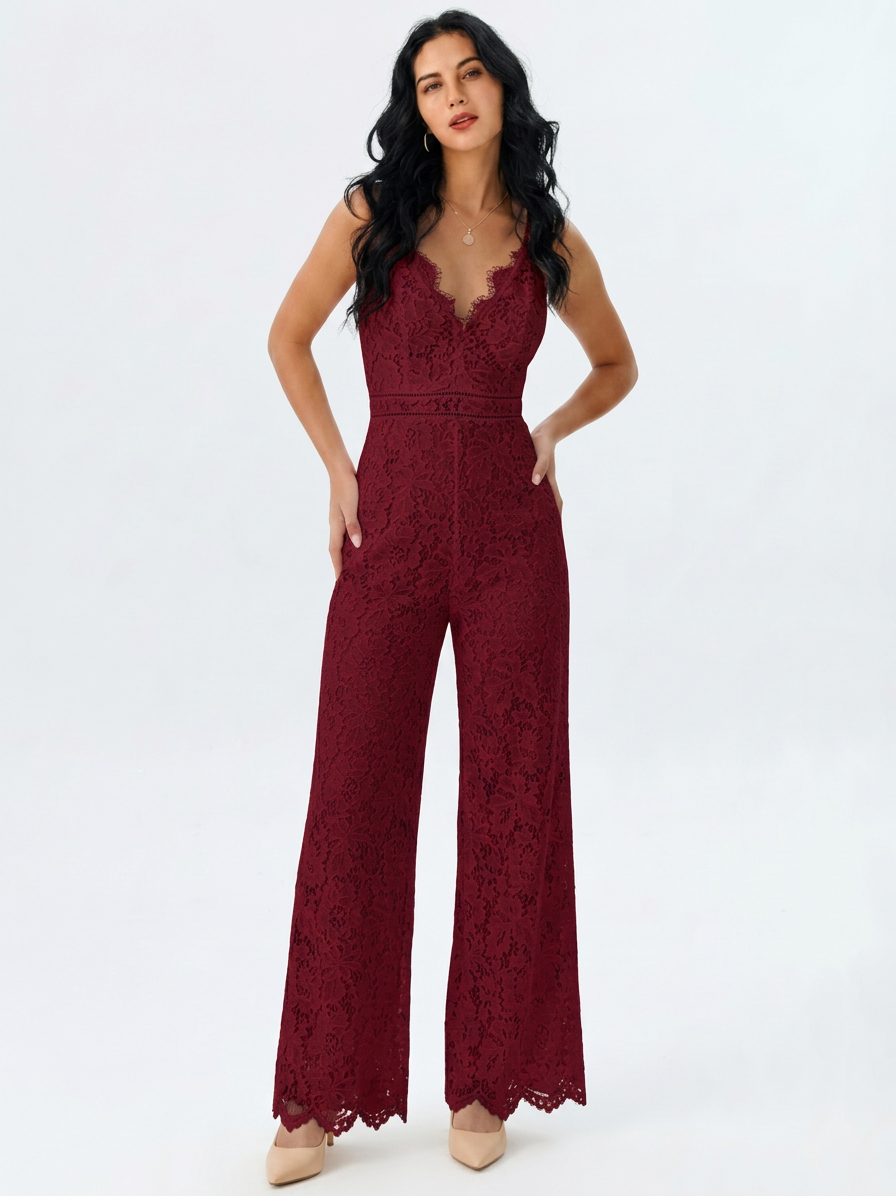 Celestial Lace Jumpsuit