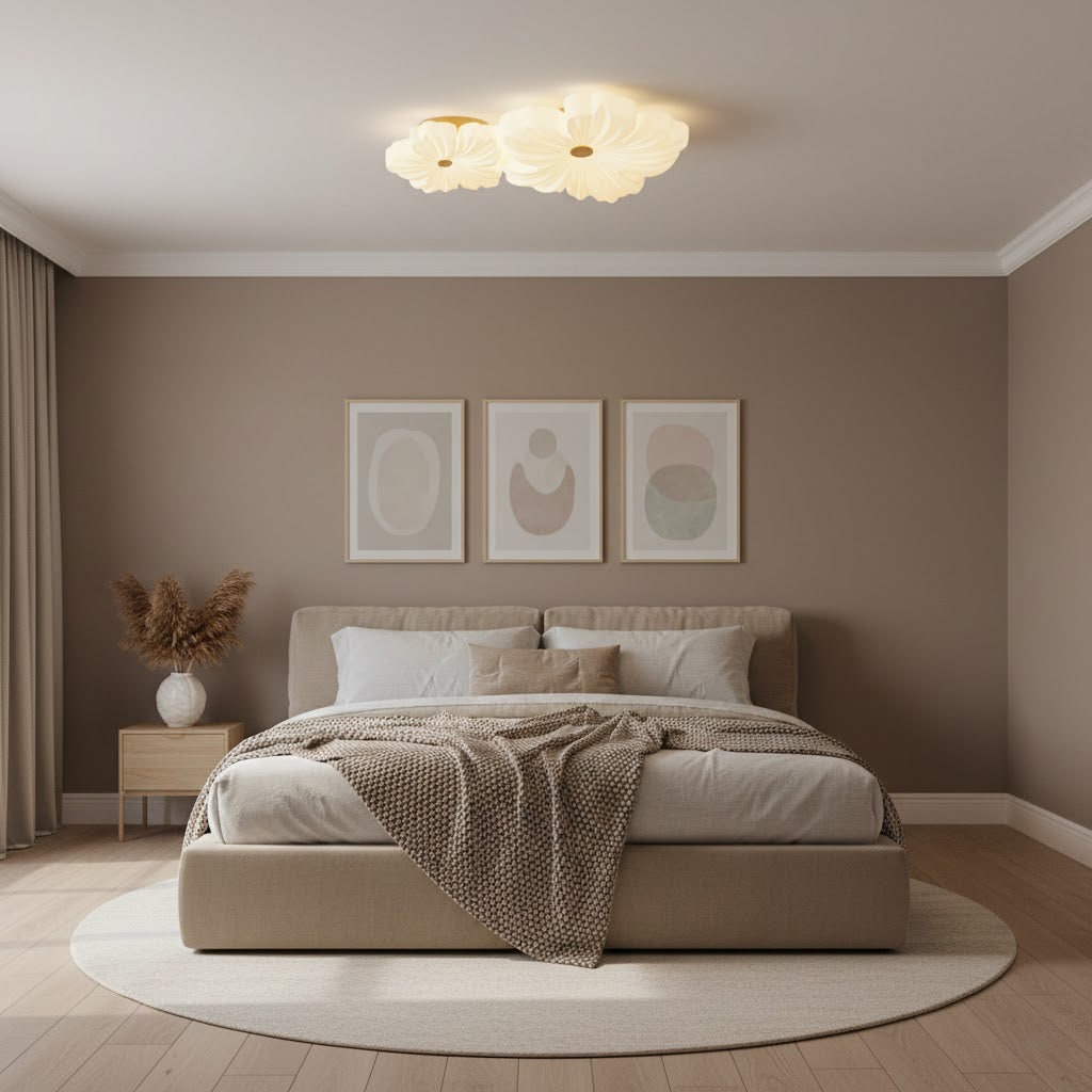 Ceiling Lamp Flower Design Acrylic Home Lighting Fixture Modern Decor - Image 10