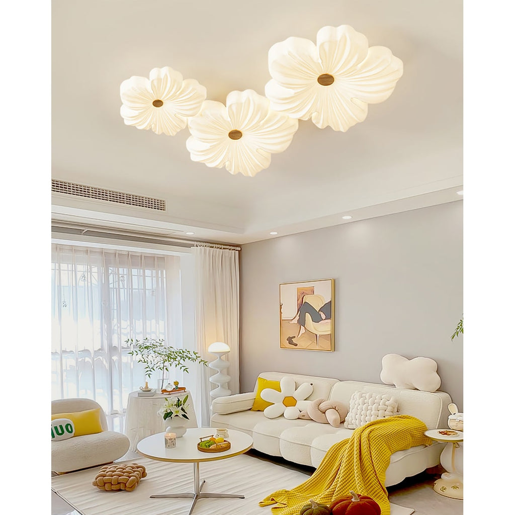 Ceiling Lamp Flower Design Acrylic Home Lighting Fixture Modern Decor - Image 15