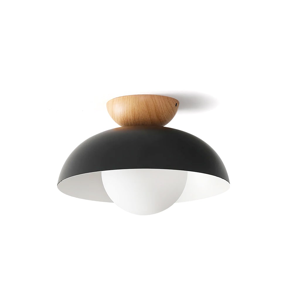 Ceiling Lamp LED 2 Layer Wood Acrylic Light - Image 1