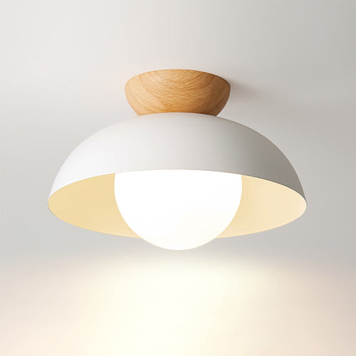 Ceiling Lamp LED 2 Layer Wood Acrylic Light - Image 2