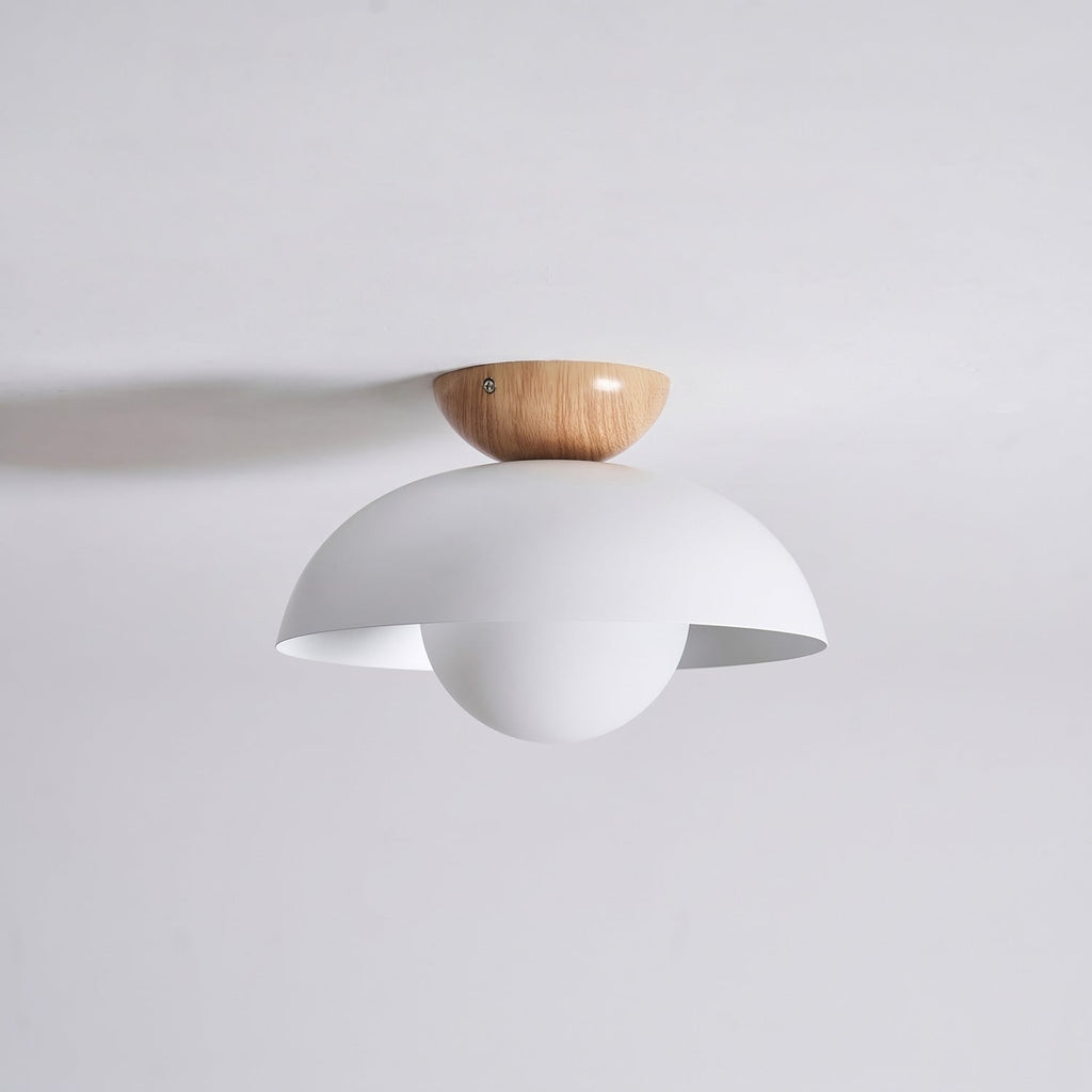Ceiling Lamp LED 2 Layer Wood Acrylic Light - Image 21