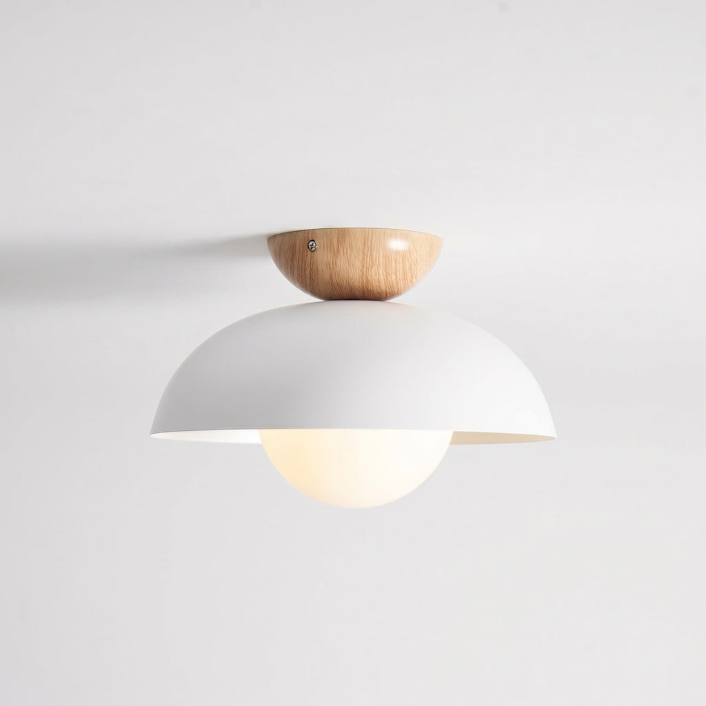 Ceiling Lamp LED 2 Layer Wood Acrylic Light - Image 23