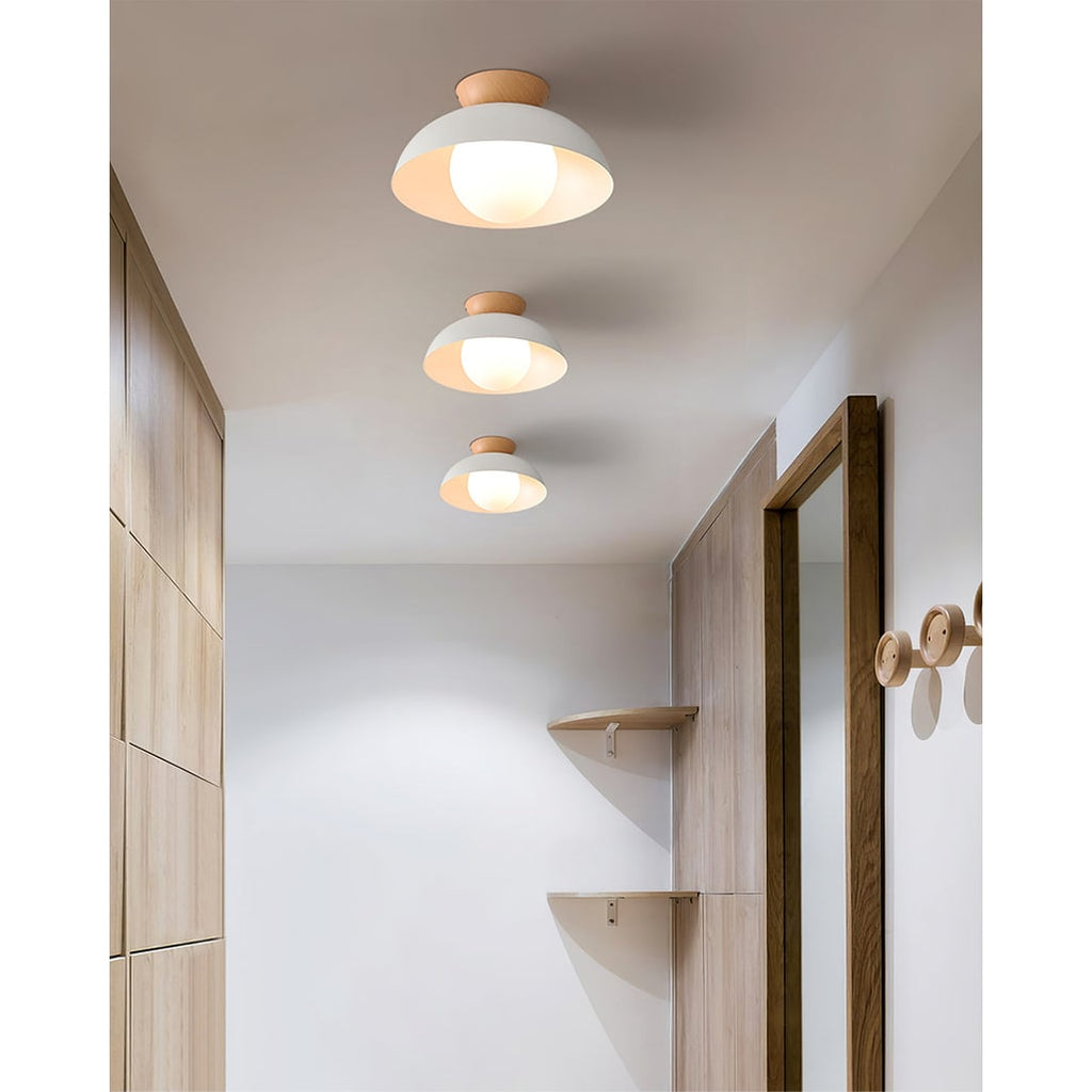 Ceiling Lamp LED 2 Layer Wood Acrylic Light - Image 5