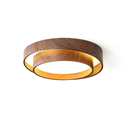 Ceiling Lamp Wood Design LED Modern Home - Image 1