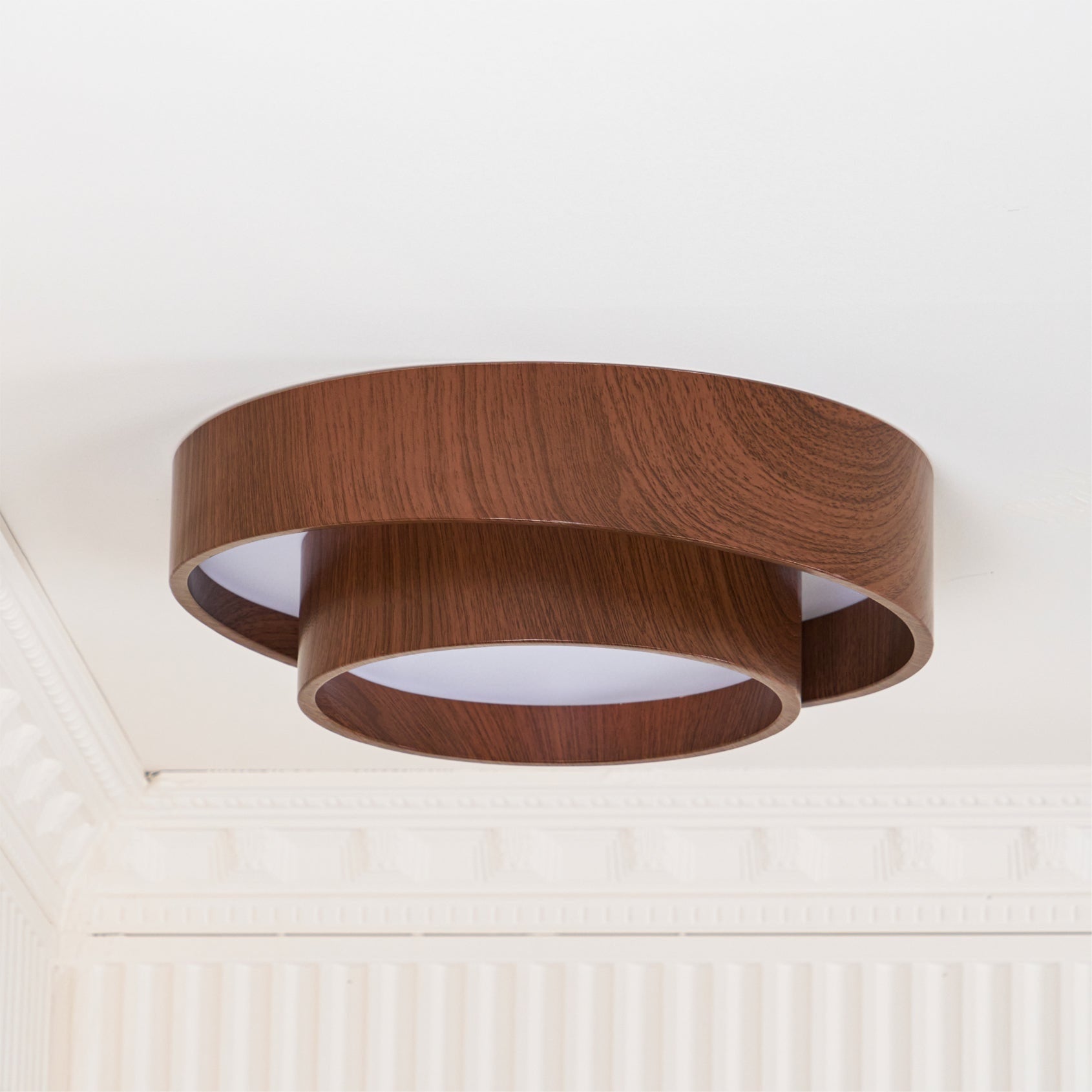Ceiling Lamp Wood Design LED Modern Home - Image 16