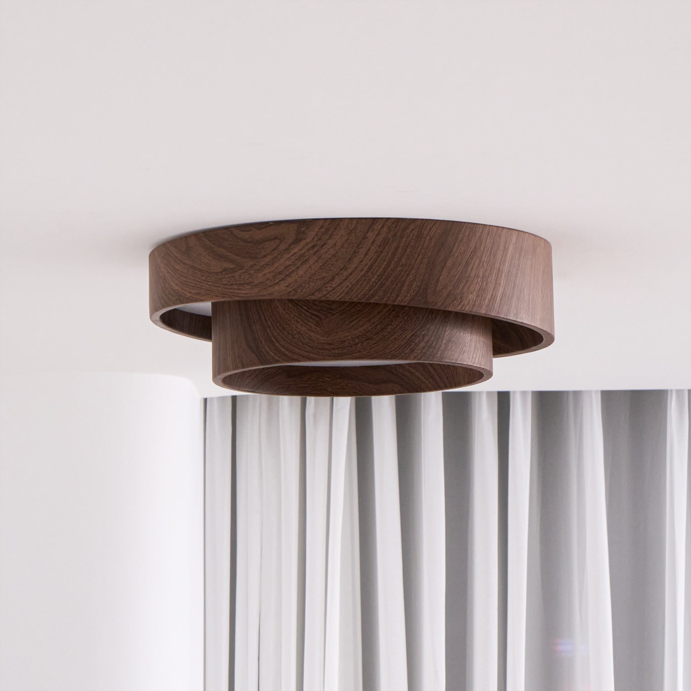 Ceiling Lamp Wood Design LED Modern Home - Image 19