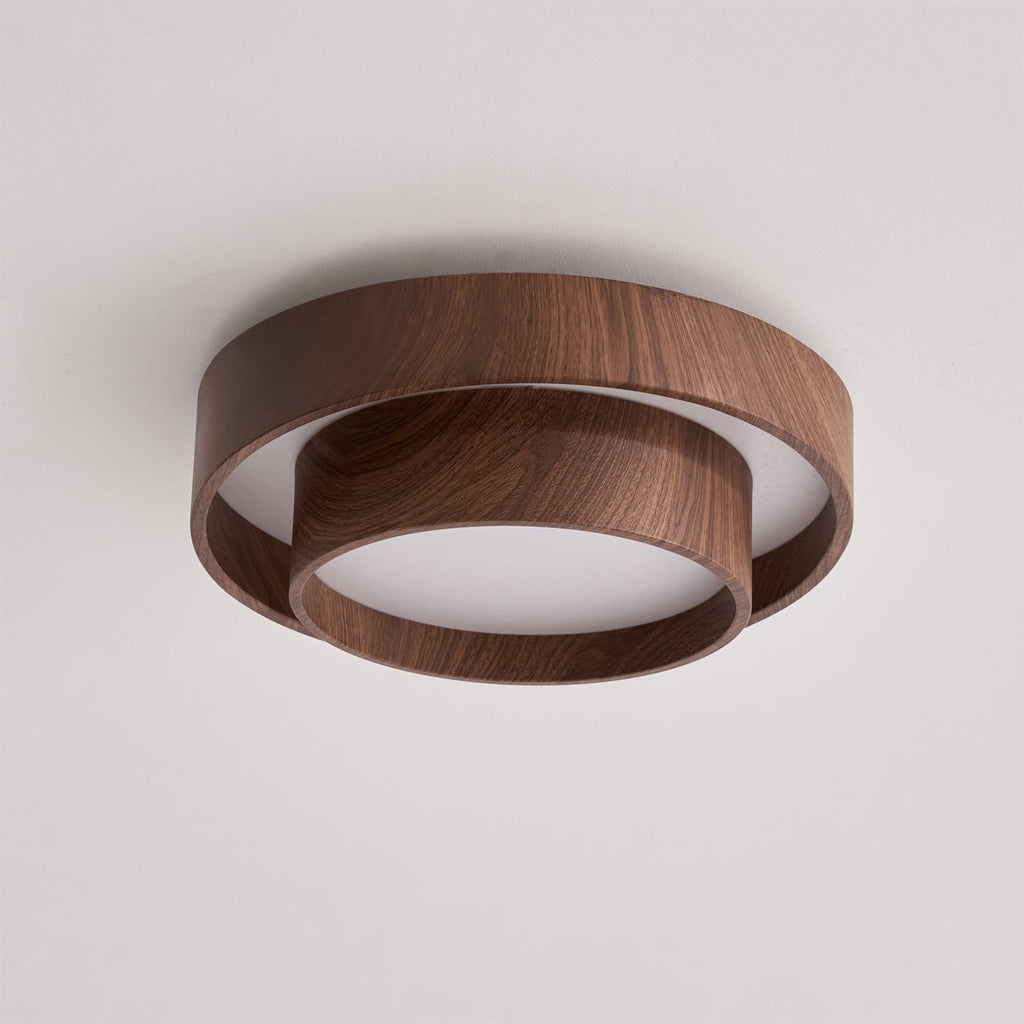 Ceiling Lamp Wood Design LED Modern Home - Image 20