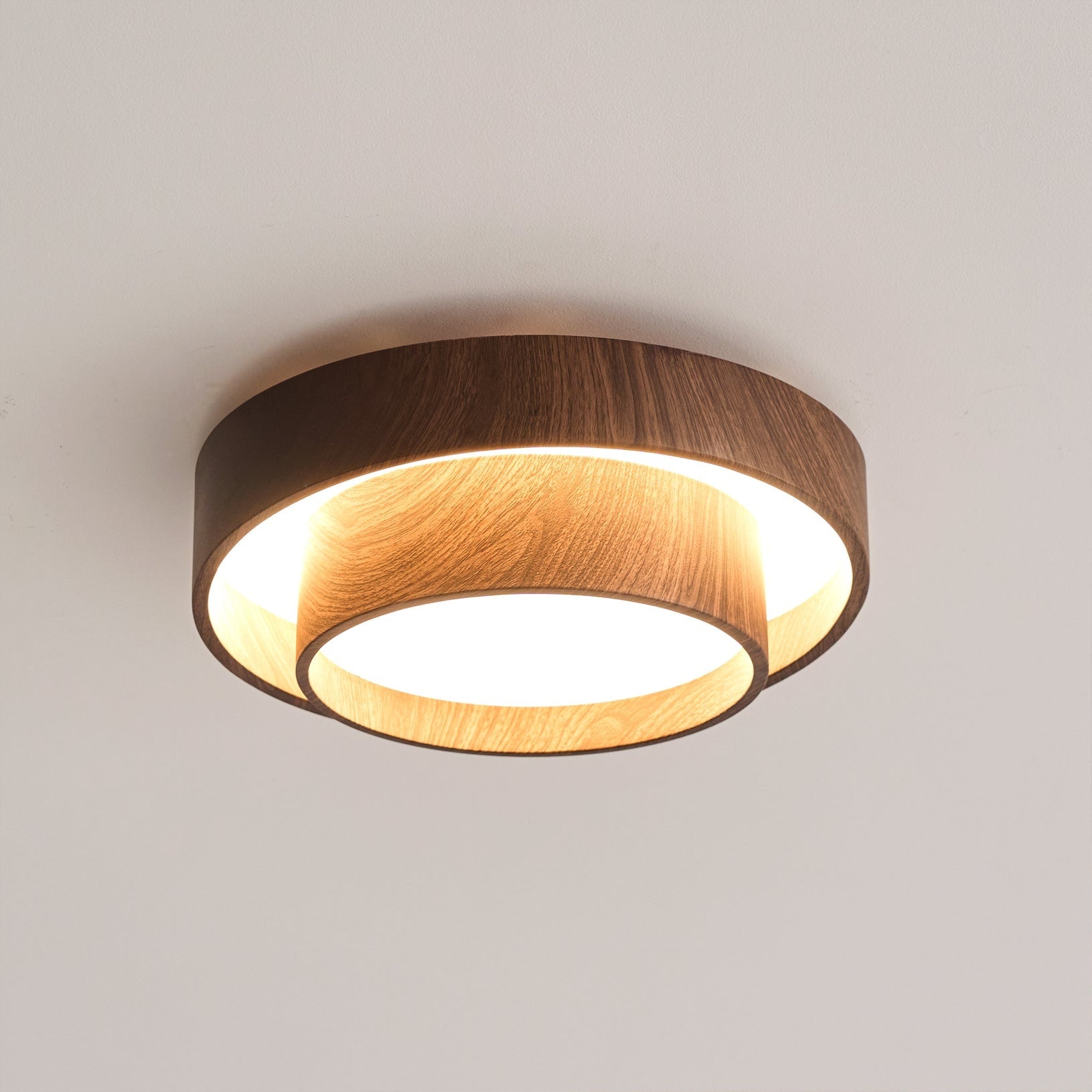 Ceiling Lamp Wood Design LED Modern Home - Image 21