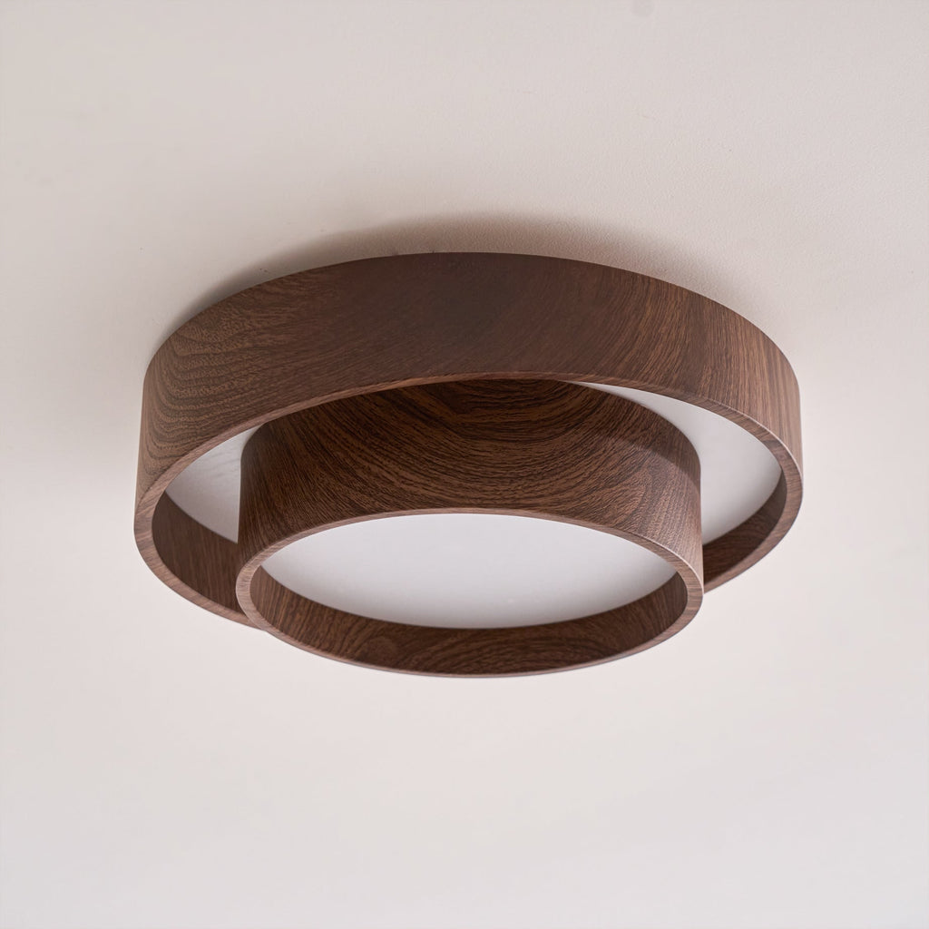 Ceiling Lamp Wood Design LED Modern Home - Image 23