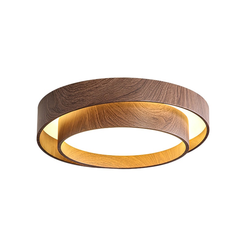 Ceiling Lamp Wood Design LED Modern Home - Image 24