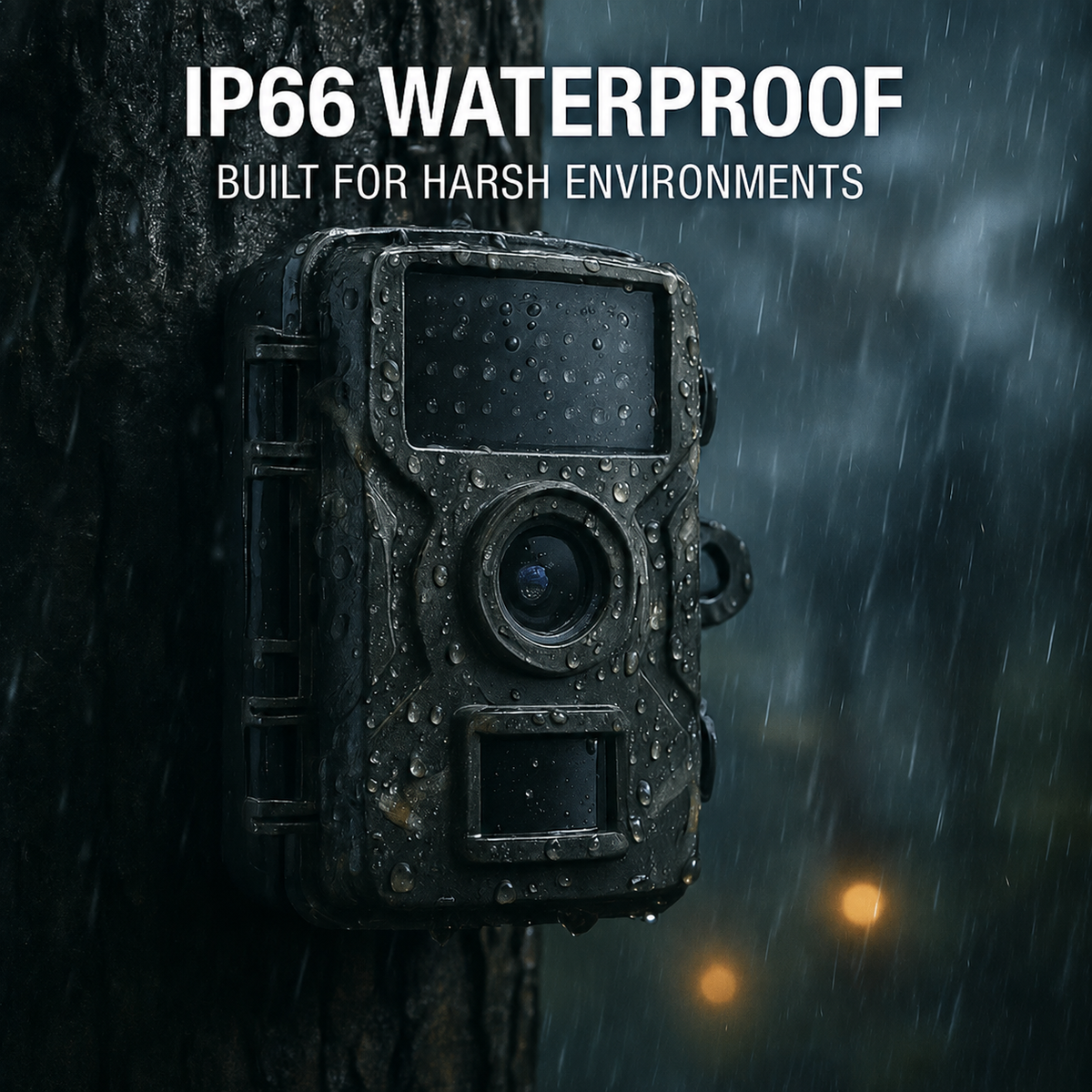 Cell Trail Camera with Night Vision Waterproof Camouflage Housing and Sd Card Slot - Image 5