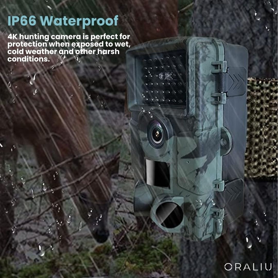 Cellular Trail Camera with Night Vision WIFI and Infrared Motion Detection - Image 4