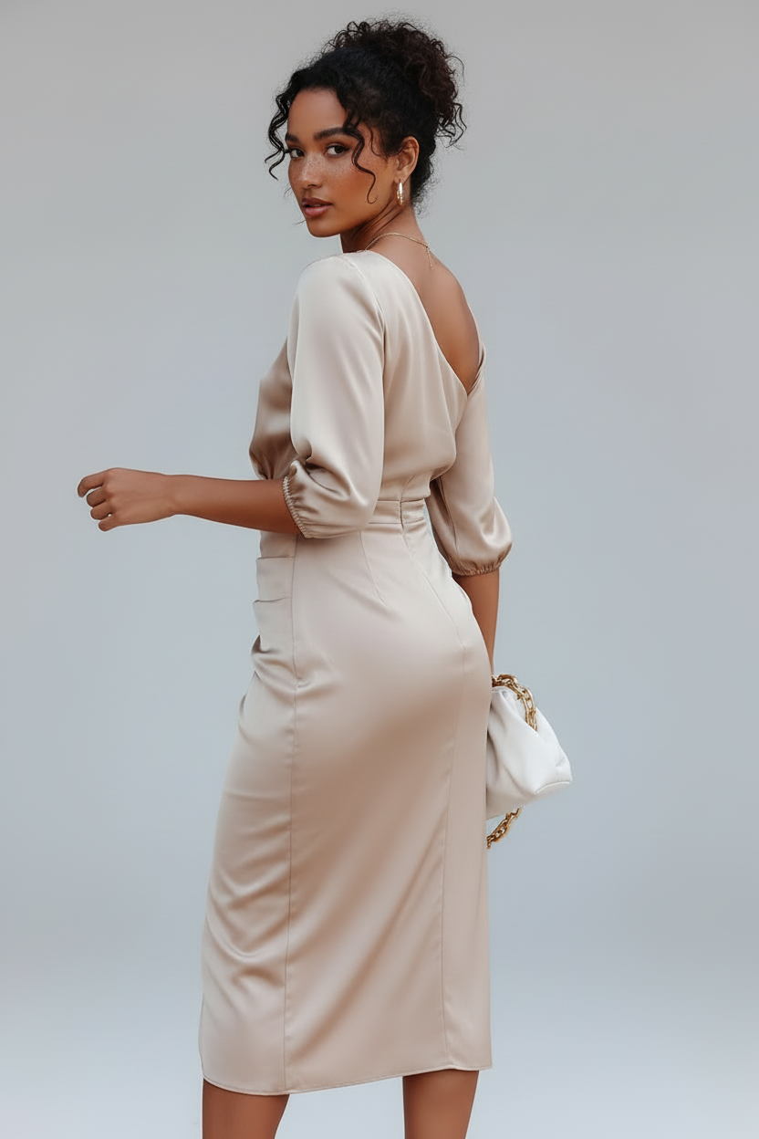 Amélie Dress | Pleated Skirt Elegance