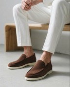 Classic Suede Loafers with Timeless Elegance