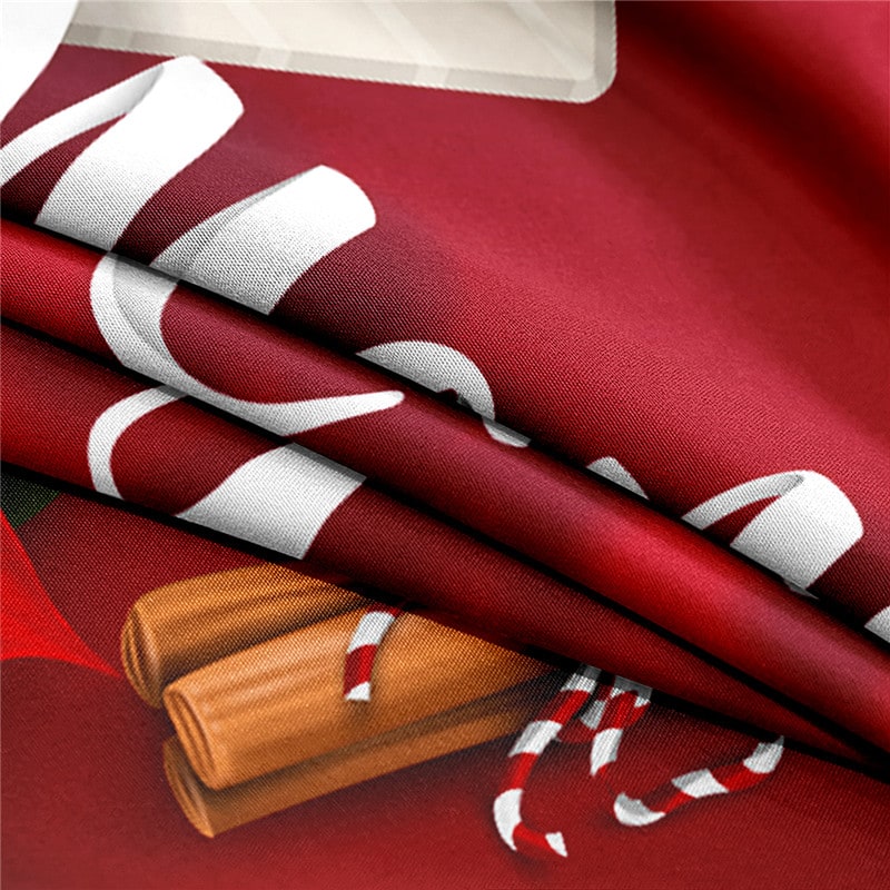 Christmas Duvet Cover Set with Pillowcases Holiday Bedding - Image 2